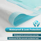 100 Count Bed Pads 30"x36" (No Adhesive Strip) Thicken Adults Incontinence Underpads Disposable, Heavy Duty Absorbent Chucks Waterproof, XL Extra Large Puppy Pee Training Pad