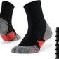 WANDER Men's Athletic Ankle Socks 6-7 Pairs Sports Moisture-wicking Running Basketball Cycling Socks 6-9/10-12/12-14