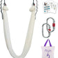 F.Life Aerial Silk Yoga Hammock & Swing for yoga Inversion,Strength training,starter hardware kit