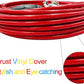 Petest 40ft Tie-Out Cable with Crimp Cover for Heavy Dogs Up to 125 Pounds