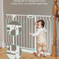 Mom's Choice GROWNSY Baby Gate, 29.5"-53" Auto-Close Dog Gate for Stairs & Doorways, Pressure-Mounted Easy Install Baby Gate - No Drill, Anti-Trip, Walk Through, Safe & Durable