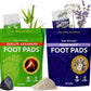 Sole Serenity Foot Pads - Zeolite Mineral, Ginger Root, Wormwood, Bamboo Vinegar, Foot Spa for Achy Feet (Bundle)