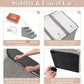 GGIB Dog Stairs for Small Dogs Cats Non-Slip Dog Steps for High Bed Pet Stairs for Sofa Couch Pet Ramp Pet Steps with Removable Washable Cover, Light Grey, 22" H, 5-Step
