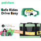 petisfam Easy Load Pet Carrier for Large, Medium Cats, 2 Cats and Small Dogs with Comfy Bed. Easy to Get Cat in, Escape Proof, Easy Storage, Washable, Safe and Comfortable for Vet Visit and Car Ride