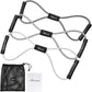 HPYGN Resistance Bands, Figure 8 Exercise Bands for Women Men, 8 Shaped Resistance Bands for Arms, Chest Expander, Yoga Gym Fitness Pulling Rope 8 Word Elastic for Exercise Muscle Training Tubing