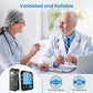 RENPHO Smart Blood Pressure Monitor for Home Use, Bluetooth BP Machine with Wide Range Cuff for Large Size Adult Arms, Muti-Users, Data Storage, Family Supplies