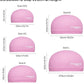 COOLMATE Fabric Swim Cap for Adult Women Men Kid 3 4 6 8 14 16, Silicone Water Resistant Layer, Cloth Swim Cap Gifts for Swimmers, Lightweight for Pool, Lap Swimming (1 pc)