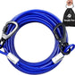 Tie Out Cable for Dogs, 100FT Dog Leads for Yard Chew Proof, Heavy Duty Dog Tie Out Cable for Large Dogs Up to 250lbs, Durable Dog Runner for Yard or Camping