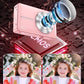 Digital Camera,FHD 1080P Kids Camera 44MP Point and Shoot Digital Cameras with 32GB Card,16X Zoom,Anti-Shake,Date Stamp,Compact Small Cameras Photography for Kids Student Teen Girl Boy(Pink)