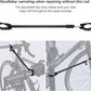 CXWXC Bike Repair Stand -Shop Home Bicycle Mechanic Maintenance Rack- Bike Workstands for Mountain Bike and Road Bike (rs100) (Black)