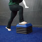Gronk Fitness 16"x16" Adjustable Aerobic Step Platform with Stackable Step Risers | 4"-6''-8''-10''-12" Step Block, Cardio & Physical Therapy | High-Density Platform for Strength & Endurance Training
