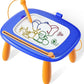 Toddlers Toys Ages 1-3, Magnetic Drawing Board, Doodle Board Pad Learning and Educational Toys for 18 Months Baby,1-3 Yr Kids Birthday Gifts - Dark Blue