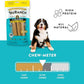 Collagen Rolls - 9" Collagen Rolls for Dogs - Long Lasting Healthy Joint Support - Rawhide Alternative - Skin & Coat Health - Made with Real Peanut Butter, Value Pack, 15 Bags, 45 Count