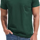 VEIISAR Premium V Neck T Shirts for Men - Modern Fitted Tees Vneck Undershirts