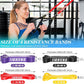 Resistance Bands Set, Pull Up Assistance Bands Pull Up Bands Exercise Bands for Men Women, Workout Bands for Working Out, Muscle Strength Training, Body Stretching