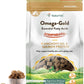 NaturVet Scoopables Omega-Gold Anchovy Oil & Salmon Supplement For Dogs and Cats - Supports Healthy Skin & Coat Plus DHA, EPA, Omega-3, & Omega-6 - Anchovy & Salmon Flavored For Dog and Cat | 11oz Bag