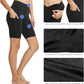 baleaf Women's 8"/ 5"/ 3" Biker Shorts High Waist Yoga Workout Gym Running Volleyball Spandex Shorts with Pockets
