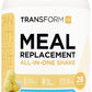 TransformHQ Meal Replacement Shake Powder 28 Servings (Pineapple Ice Cream Flavored) - Gluten Free, Non-GMO