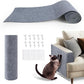 78.7"x15.8"Self-Adhesive Climbing Cat Scratch Protector Pads - Trimmable Furniture Guard for Sofa, Walls & Floors, DIY Cat Tree/Tower/Bed, Replaceable Scratch-Resistant Mats (Light Gray)