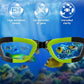 Kids Swim Goggles, Swimming Goggles for Kids Toddlers 3-14 with Swim Cap, Nose Clip, Nose Bridge, Ear Plugs