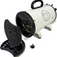 Flying Pig High Velocity Dog Pet Grooming Dryer w/Heater (Flying One, White w/Purple Logo)