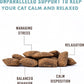 Rocco & Roxie Cat Calming Treats with Melatonin for Cats, Stress and Anxiety Relief, Keep Calm for Grooming, Travel, or Vet Visits, Aid Sleep with Organic Ashwagandha and GABA, Chicken Flavored Chews