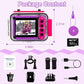 GKTZ Kids Camera - Waterproof Underwater Camera for Kids, Christmas Birthday Gifts for Girls Age 3-12, 1080P HD Children Digital Action Camera, Pool Toys for Kids Age 4-12
