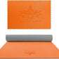 Hatha Yoga Extra Thick TPE Yoga Mat - 72"x 32" Thickness 1/2 Inch -Eco Friendly SGS Certified - With High Density Anti-Tear Exercise Bolster For Home Gym Travel & Floor Outside