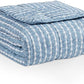 L'AGRATY Weighted Blanket - 60"x80" 17lbs Cooling Breathable Heavy Blanket Microfiber Material with Glass Beads for Adult All-Season Summer Fall Winter Soft Thick Comfort