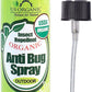 US Organic Mosquito Repellent Anti Bug Outdoor Pump Sprays, USDA Certification, Cruelty Free, Proven Results by Lab Testing, Deet-Free (2 oz Travel Size)