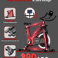 HARISON Semi-Commercial Exercise Bike 400 lbs Capacity, Magnetic Stationary Bikes for Home Gym with Bluetooth & Tablet Holder & Comfortable Seat Cushion