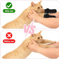 4Pcs Cat Shoes, Anti Scratch Cats Claw Covers, 3.62×1.57 Inches Breathable Mesh Nail Caps for Cats Claws, Adjustable Cat Mittens for Pet Bathing Feeding Cutting Nails(Black)