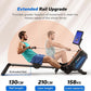 MERACH Rowing Machines for Home, Powerful Electromagnetic Row Machine with 51.2" Extended Rail, 16-Level Handle Resistance Adjustment Rower, 350 LBS Load Capacity, Ergonomic Comfort Seat, Easy Storage