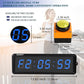 Fitness Timer with Stopwatch Button, Suitable for School/exam/Home Exercise/Gym/Gym SMAHEAT Electronic Fitness Timer (1.5 inch six-bit All-Blue)