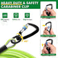 Snagle Paw Dog Tie Out Cable 30FT-1000LBS Break Strength,Heavy Duty Dog Leads for Yard with Shock Absorbing Spring & Swivel Hook,Long Leash Cable for Outdoor Tethering,Dog Line for Small Large Dogs