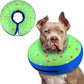 Supet Inflatable Dog Cone Collar Alternative after Surgery, Dog Neck Donut Collar Recovery E Collar for Neuter, Soft Dog Cone for Small Medium Large Dogs