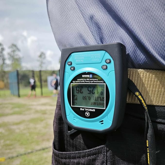 Shot Timer for Shooting Training & Dry Fire Practice,Waterproof,Loud Buzzer, Shot Timer for Shooter,Wireless Connect APP,Camera