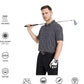 Men's Golf Polo Shirts Short Sleeve Striped Performance Moisture Wicking Dry Fit Golf Shirts for Men