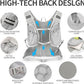 Hydration Pack Backpack, Lightweight Water Backpack with 2L Leakproof Hydration Bladder Daypack for Men Women,Running Hydration Vest for Outdoor Trail