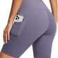 baleaf Women's 8"/ 5"/ 3" Biker Shorts High Waist Yoga Workout Gym Running Volleyball Spandex Shorts with Pockets