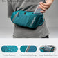WATERFLY Fanny Pack Waist Bag: Hiking Water Bottle Holder with Strap Waist Pack for Women Men Hydration Hip Packs for Running Walking Traveling-Cyan