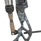 AMEYXGS Bow Stabilizer for Compound Bow, 6" 8" 10" 12" Rod Balance Bar with Damping System and Weights Shock Absorber for Compound Bow Archery Accessory