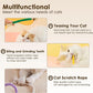 3 PCS Cotton Rope Cat Toys for Indoor Cats, Interactive Cat Rope Toys with Silvervine Fruit for Cats and Kittens, Handmade Pet Chew Toys for Teeth Cleaning