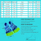 Kids Swim Fins,Short Comfortable Flippers for Lap Swimming and Training for Child,Girls,Boys,Beginners