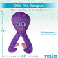 Caitec Presents Nala Cat Ollie The Octopus - Catnip Toy - Interactive Cat Toy - Chew Toy - Pillow Toy, 2 Pack