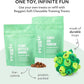 Reggie Forager Ball for Dogs | Mealtime Enrichment Toy | Reduces Boredom, Hyperactivity, Stress | Vet-Approved & Ideal for All Ages, Breeds, and Sizes