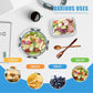 12 Pack Glass Food Storage Containers with Airtight Lids for Meal Prep, Leftover, BPA-Free, Leak-Proof, Freezer to Microwave Safe (12 Lids & 12 Containers)
