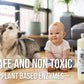 DU-MOST Enzymatic Floor Cleaner Concentrate (1 Oz Makes 1 Gal), No, Streak, No Rinsing, Kids & Pets Safe, Hard Surface Floors, Citrus Scent, 16 Fl Oz