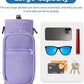 32 40 oz Water Bottle Carrier with Strap, Neoprene Water Bottle Sleeve Bag with 2 Pockets Insulated Flask Sling Holder for Walking Hiking Gym