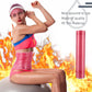 60 Meters Rose Red Osmotic Plastic Body Wrap, Workout and Sweat Enhancer Stomach Wrap Body Wrap Film Applicator Power Wrap(1 Rolls)